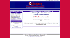 Desktop Screenshot of oldenburghorse.auctionanything.com