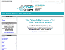 Tablet Screenshot of pmacraftshow.auctionanything.com
