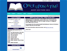 Tablet Screenshot of msnv.auctionanything.com